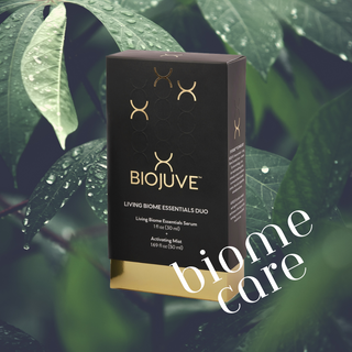 BIOJUVE - it’s not skincare, it’s biome care.