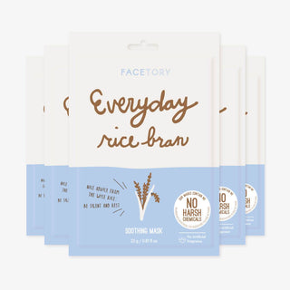 FaceTory Sheet Mask - Rice Bran Soothing Mask